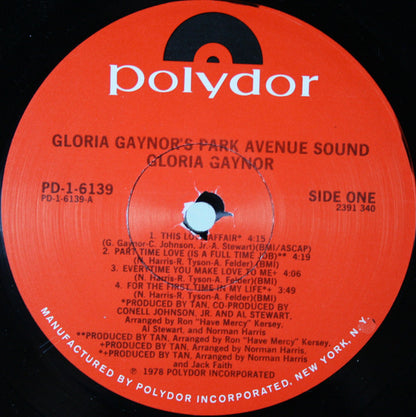 Gloria Gaynor - Gloria Gaynor's Park Avenue Sound