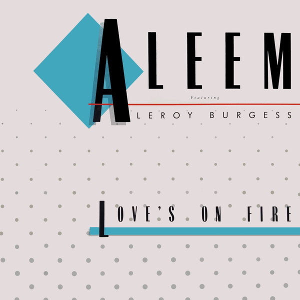 12" Single: Aleem - Love's On Fire