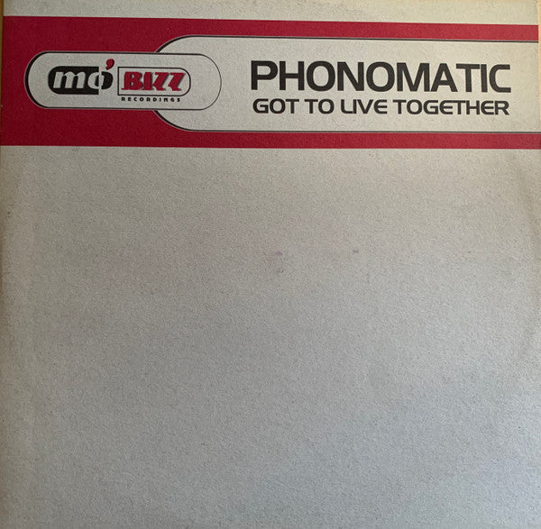 12": Phonomatic - Got To Live Together