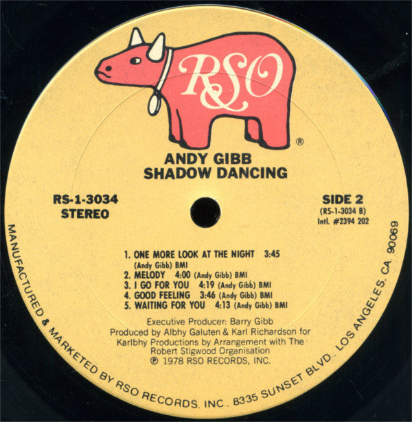 Andy Gibb - Shadow Dancing