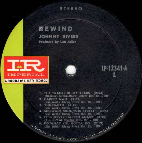Johnny Rivers - Rewind