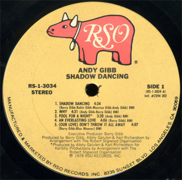 Andy Gibb - Shadow Dancing