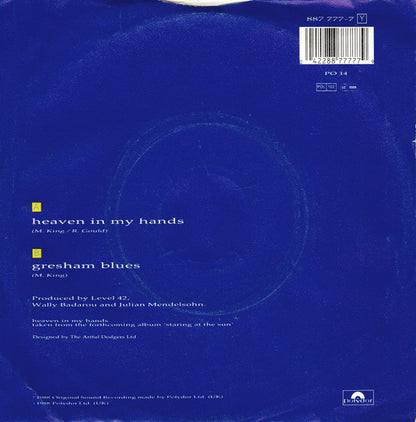 7" Single: Level 42 - Heaven In My Hands