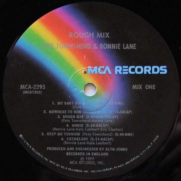 Pete Townshend, Ronnie Lane - Rough Mix