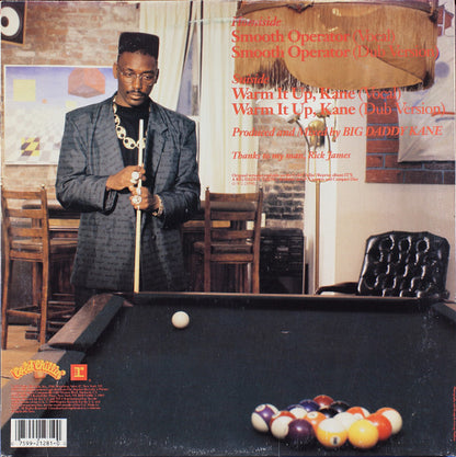 12" Single: Big Daddy Kane - Smooth Operator / Warm It Up Kane