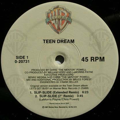 12" Single: Teen Dream - Slip-Slide