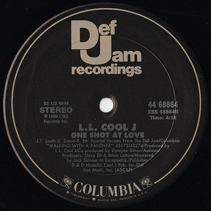 12" Single: LL Cool J - Big Ole Butt / One Shot At Love