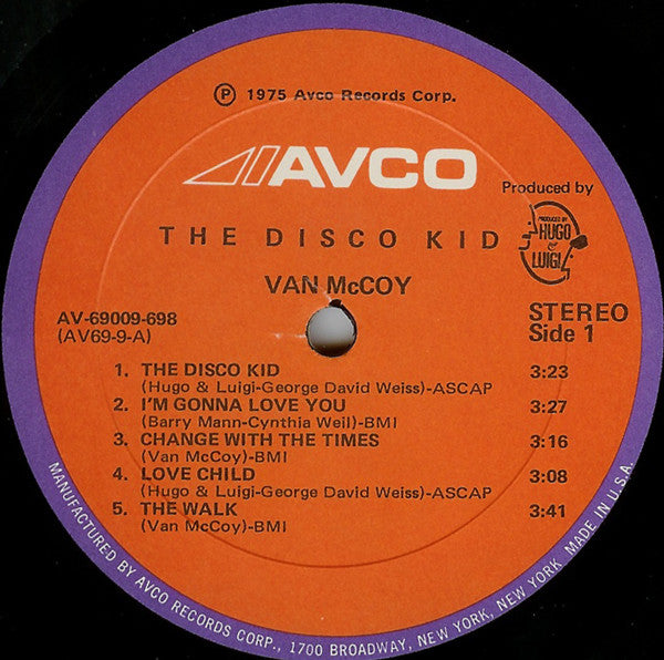 Van McCoy - The Disco Kid