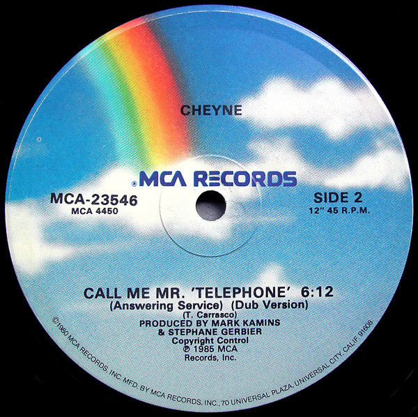 12": Cheyne - Call Me Mr' Telephone