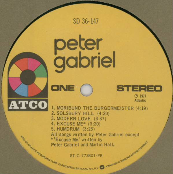 Peter Gabriel - Peter Gabriel