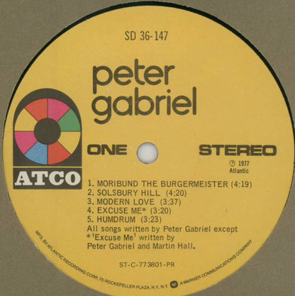 Peter Gabriel - Peter Gabriel