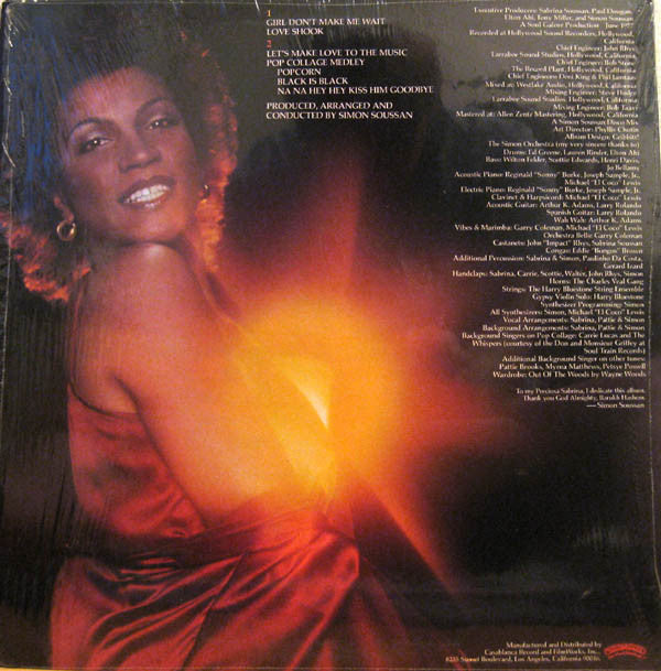 Pattie Brooks, The Simon Orchestra - Love Shook