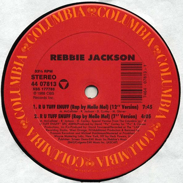 12": Rebbie Jackson - R U Tuff Enuff