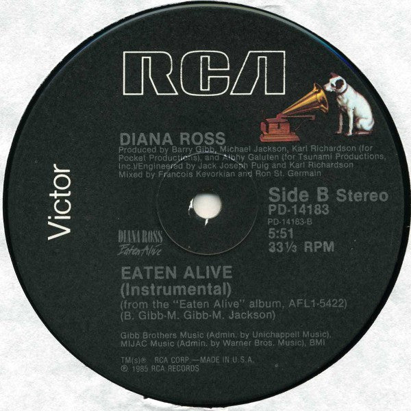 12": Diana Ross - Eaten Alive