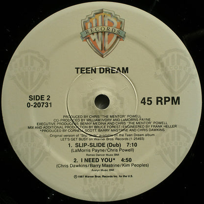 12" Single: Teen Dream - Slip-Slide