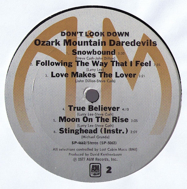 The Ozark Mountain Daredevils - Don't Look Down