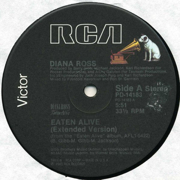 12": Diana Ross - Eaten Alive