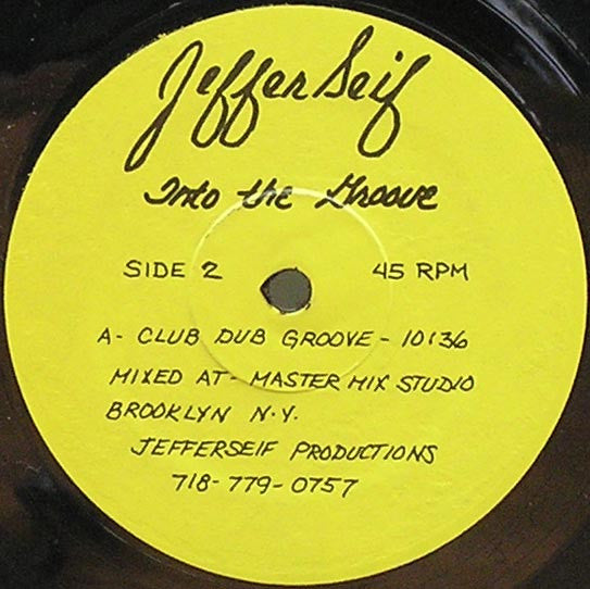 12" Single: JefferSeif - Into The Groove