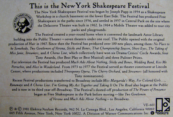 Various - Gilbert & Sullivan's The Pirates Of Penzance