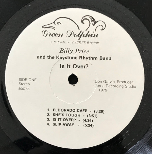 Billy Price And The Keystone Rhythm Band - Is It Over?