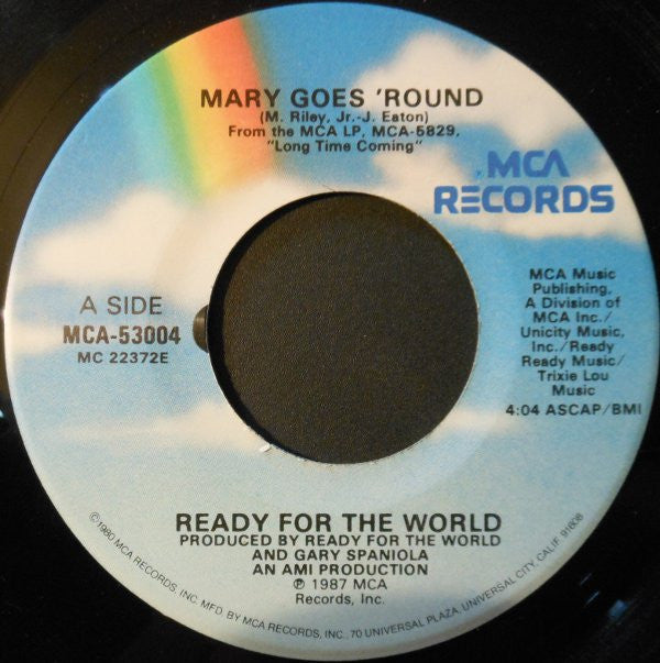 7": Ready For The World - Mary Goes 'Round