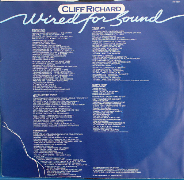 Cliff Richard - Wired For Sound