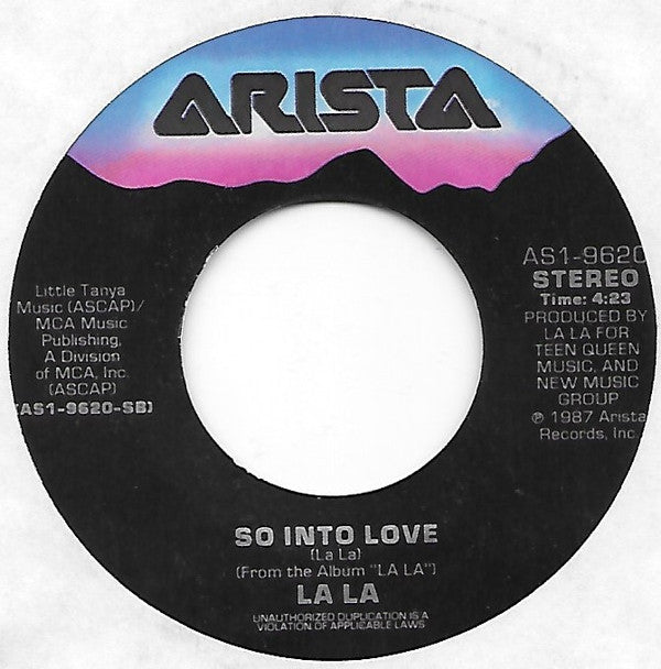 7": La La - My Love Is On The Money / So Into Love