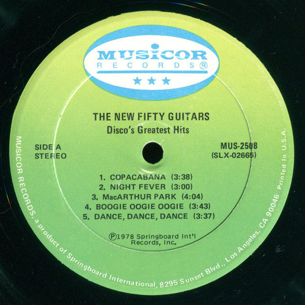 The New Fifty Guitars - Disco's Greatest Hits