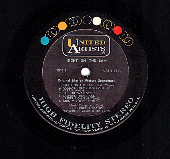 George Romanis - 8 On The Lam (Original Motion Picture Soundtrack)
