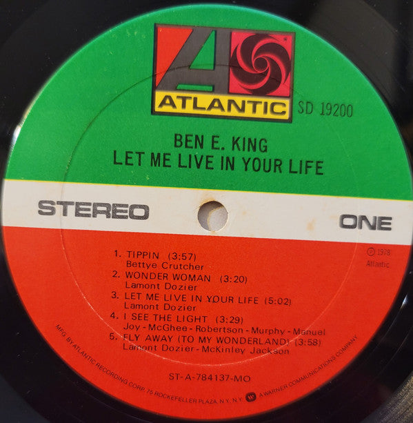 Ben E. King - Let Me Live In Your Life