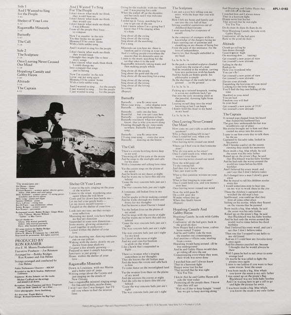 Bobby Bridger - And I Wanted To Sing For The People