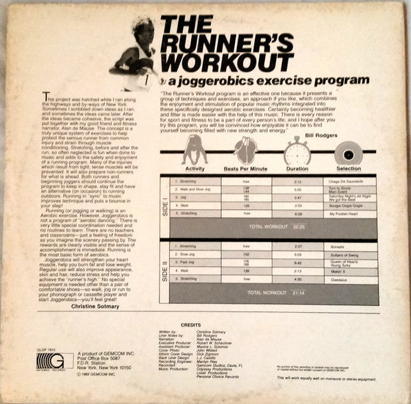 Christine Sotmary - The Runner's Workout