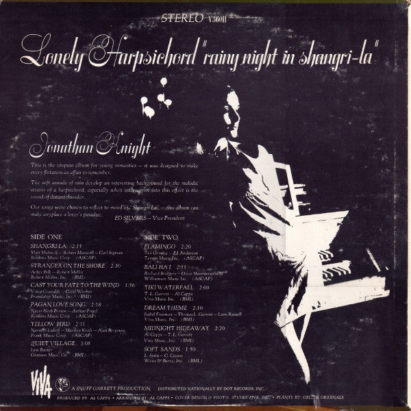 Jonathan Knight - Lonely Harpsichord "Rainy Night In Shangri-La"