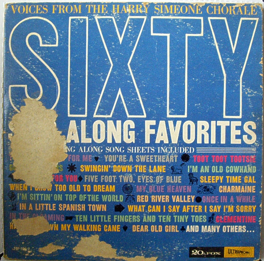 The Harry Simeone Chorale - Sixty Sing Along Favorites