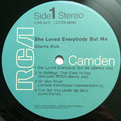 Charlie Rich - She Loved Everybody But Me