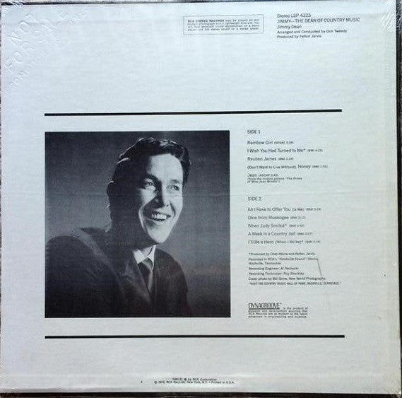 Jimmy Dean - Jimmy - The Dean Of Country Music