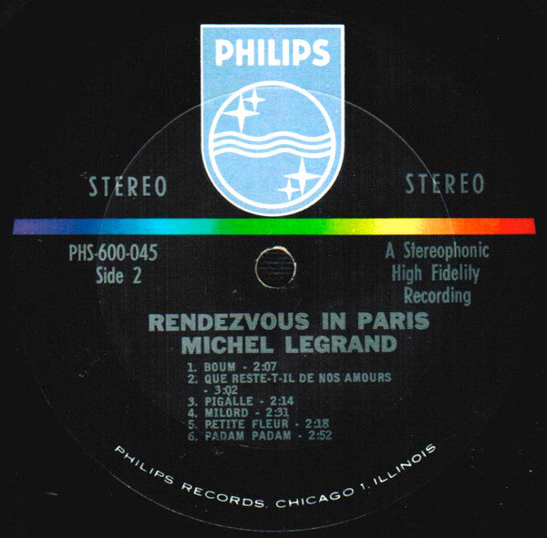 Michel Legrand - Rendezvous In Paris