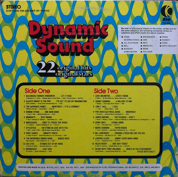 Various - Dynamic Sound
