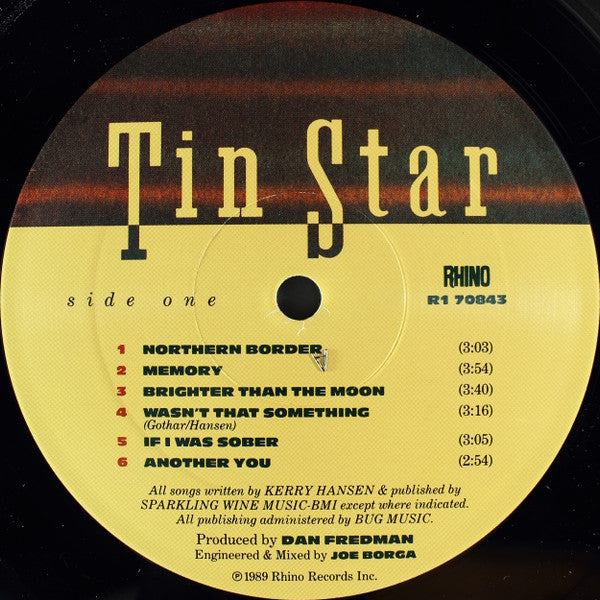 Tin Star (2) - Tin Star