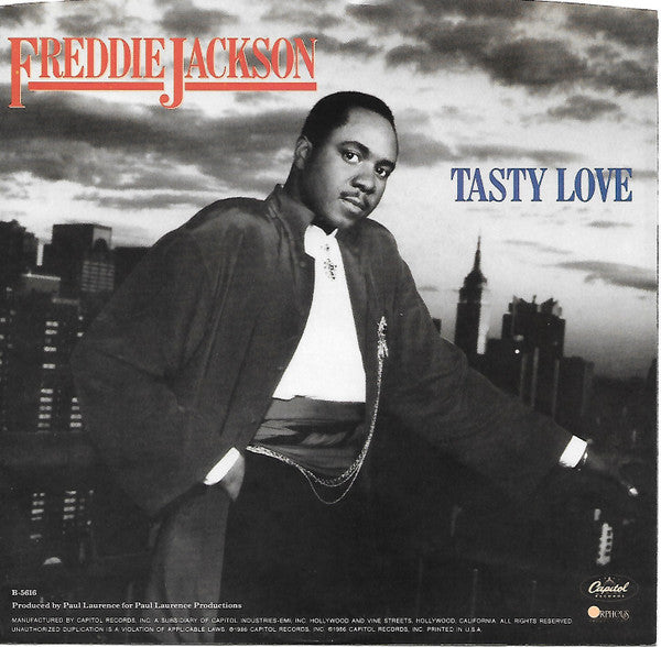 7": Freddie Jackson - Tasty Love / I Wanna Say I Love You