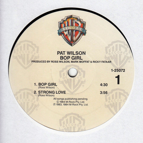 Pat Wilson (2) - Bop Girl