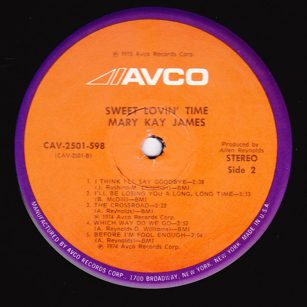 Mary Kay James - Sweet Lovin' Time