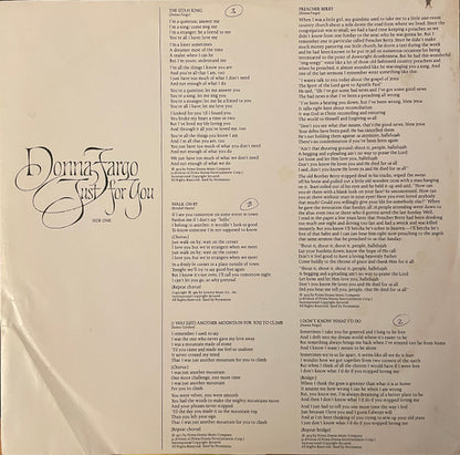 Donna Fargo - Just For You