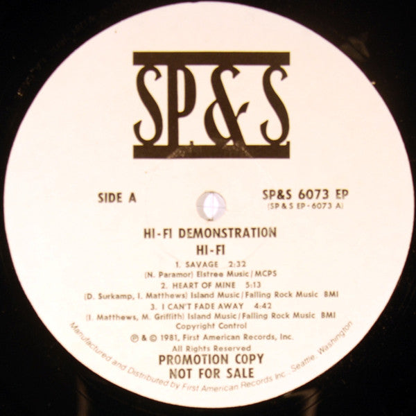 Hi-Fi (2) - Demonstration Record