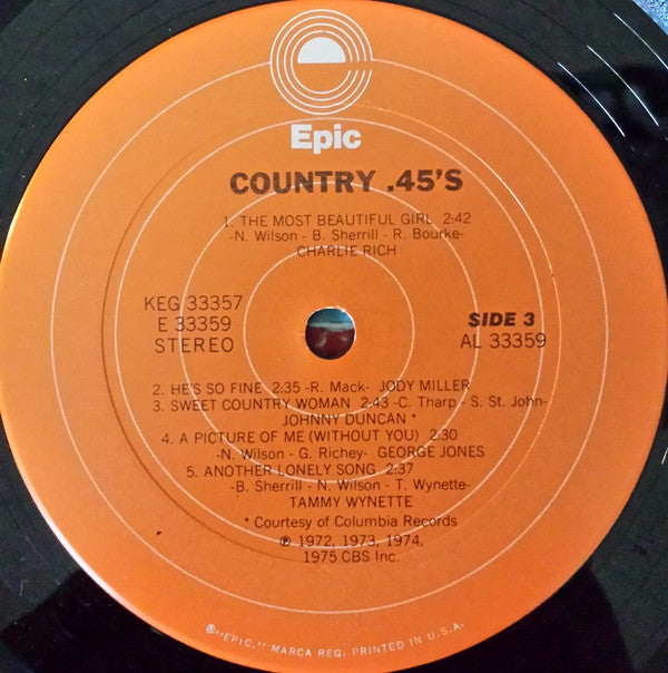 Various - Country .45's