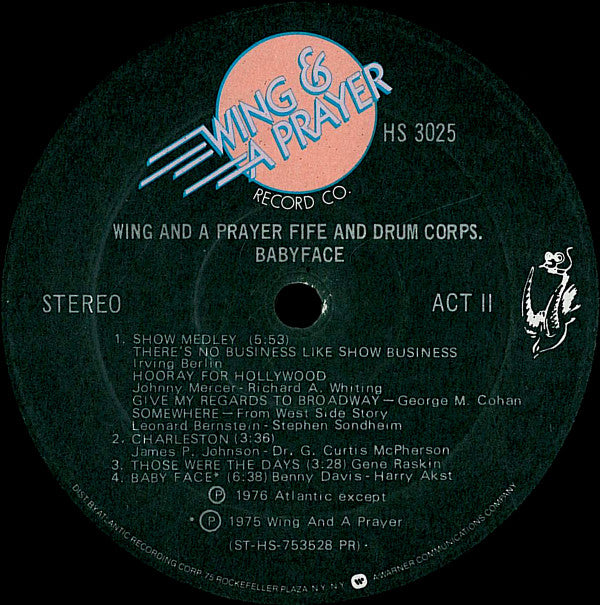 Wing And A Prayer Fife And Drum Corps. - Babyface