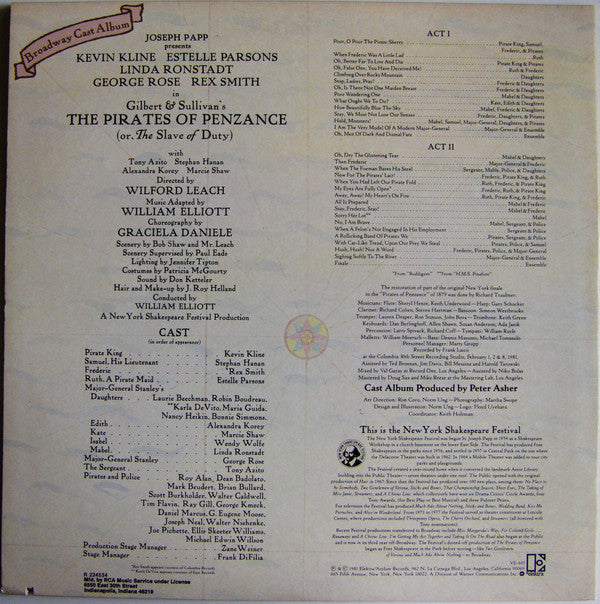 Various - Gilbert & Sullivan's The Pirates Of Penzance