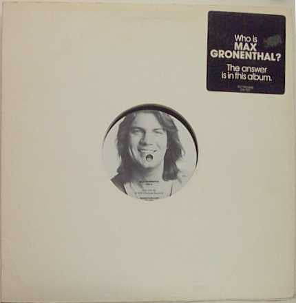 Max Gronenthal - Who Is Max Gronenthal? The Answer Is In This Album