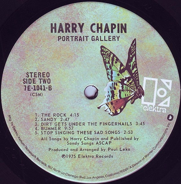 Harry Chapin - Portrait Gallery