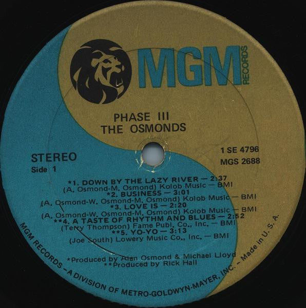 The Osmonds - Phase III
